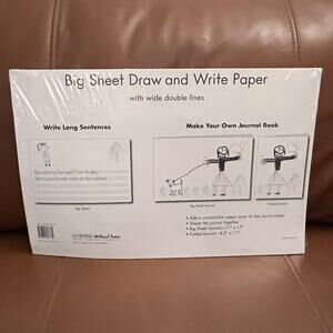 New Handwriting Learning Without Tears Big Sheet Journal Paper